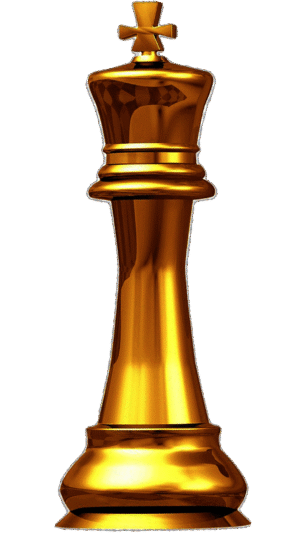 Golden King Chess PNG – Transparent Icon for Strategy & Leadership Golden King Chess Piece PNG with Transparent Background – DehraFlicks