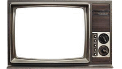 Vintage Television PNG with Transparent Background – DehraFlicks