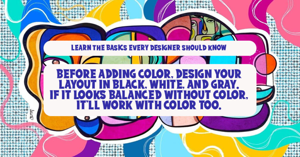 Cover image for blog post about graphic design tips for beginners with helpful insights and free resources from DehraFlicks