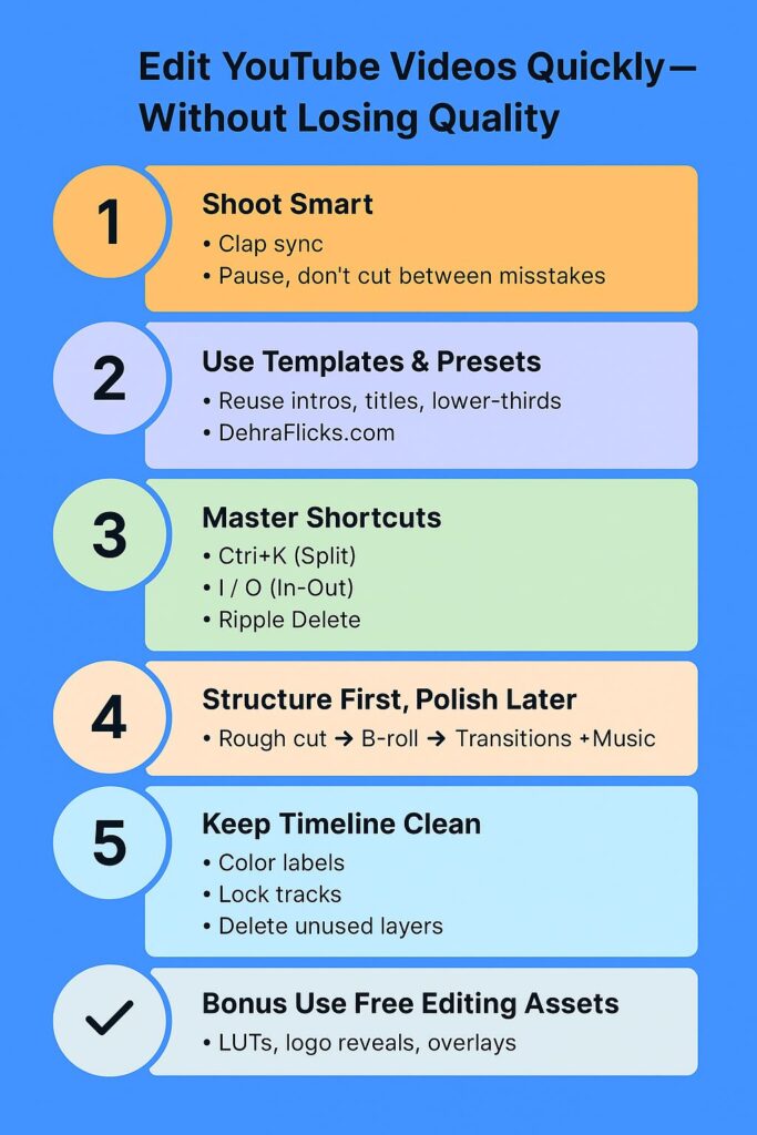 How to Edit YouTube Videos Quickly (Without Losing Quality) 2 - edit youtube video quickly 8740936788509657803