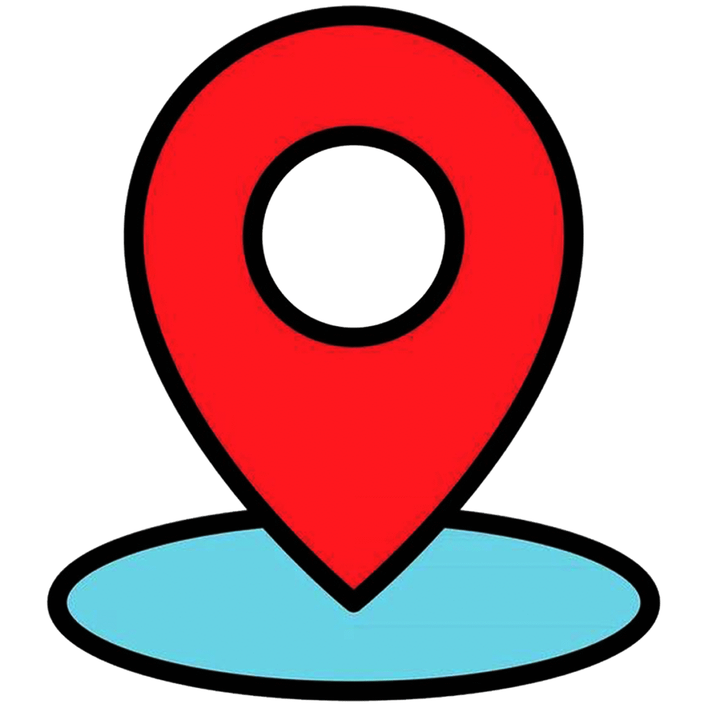 Location Map Icon – Transparent Background | DehraFlicks
