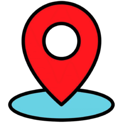 Transparent PNG of Location Map Icon for design and video use – DehraFlicks