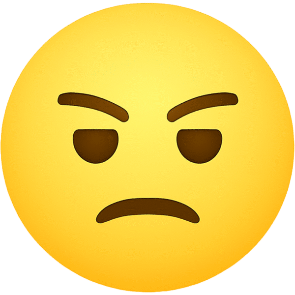 Annoying emoji transparent PNG for memes, reels, and edits