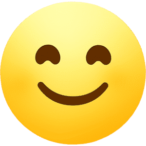 Cheerful emoji transparent PNG for free download with no background