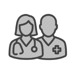 Download Medical Staff Doctors Icon PNG – Hospital Personnel Symbol with Background Medical Staff Doctors Icon PNG with Background – Perfect for Hospitals and Healthcare UI