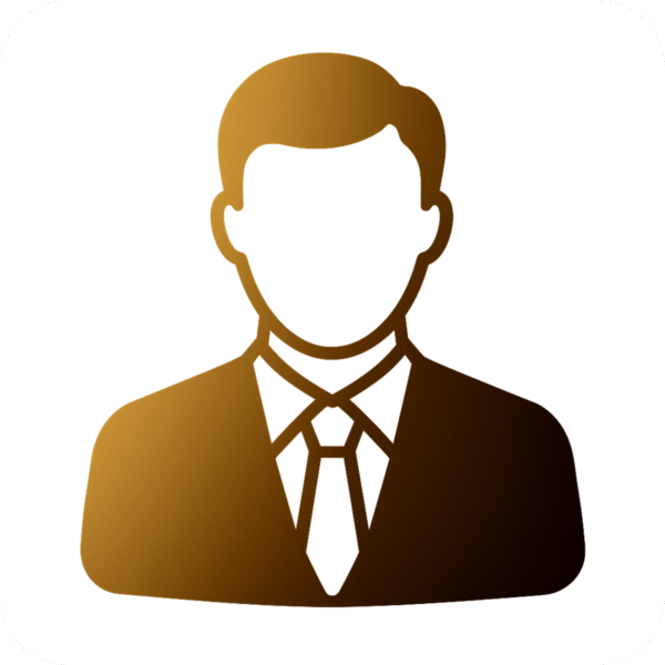 Men Icon PNG with Background – Flat Male Silhouette for UI and Infographics