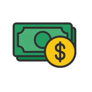 Money Icon PNG with Background