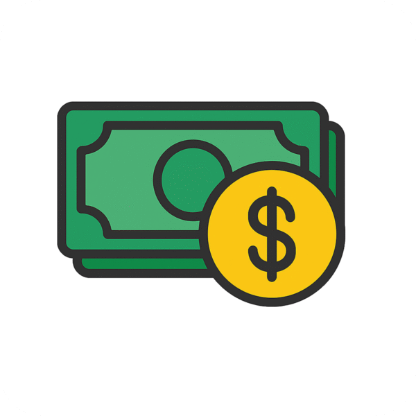 Money Icon PNG with Background