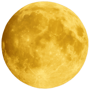 Moon yellow PNG transparent background free download