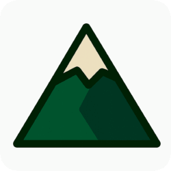 Download Mountain Green Icon PNG – High Quality with Background Mountain Green Icon PNG with Background