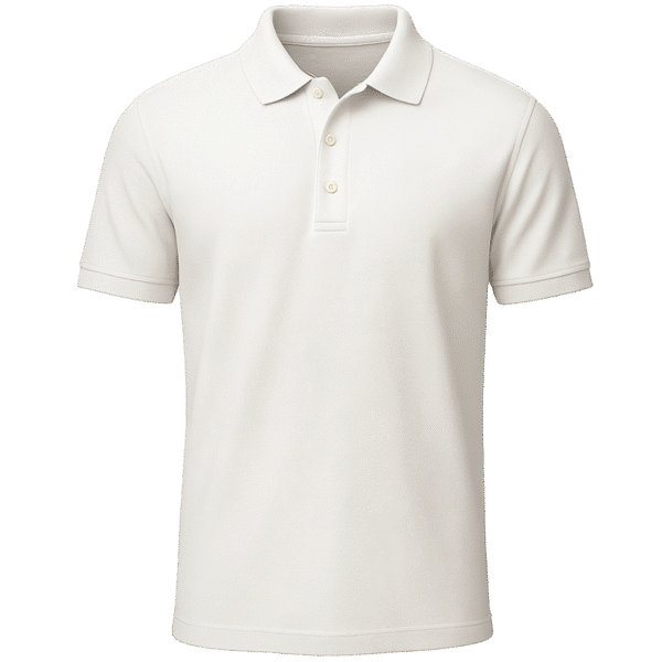 Polo shirt mockup white PNG transparent free download