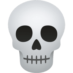 Skull Emoji Transparent PNG Download - Dehraflicks Skull emoji transparent background PNG
