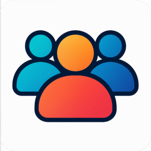 Social icon PNG with background – high-quality social media symbol for UI/UX, thumbnails, and video overlays.