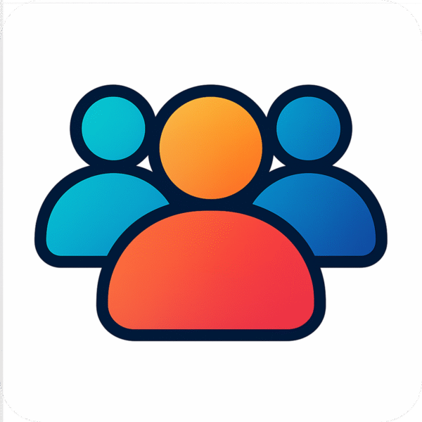 Social icon PNG with background – high-quality social media symbol for UI/UX, thumbnails, and video overlays.
