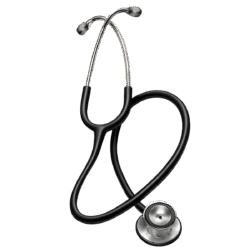 Stethoscope black PNG transparent background free download
