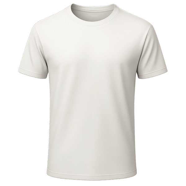 T-Shirt Mockup White Transparent Background PNG Free Download