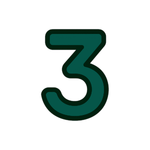 Three icon PNG with background for minimal UI, web design, and mobile apps.