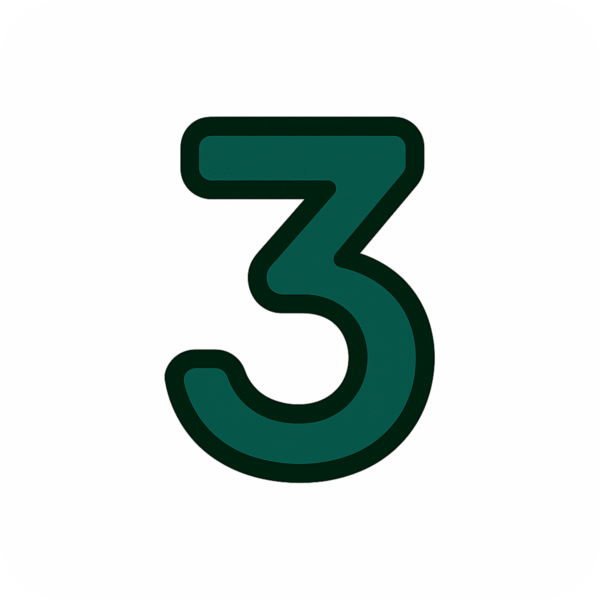 Three icon PNG with background for minimal UI, web design, and mobile apps.