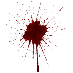 Blood Splash Transparent PNG – Free Download for Design and Editing
