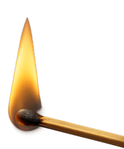 Burning Matchstick Transparent PNG – Free Fire Effect for Video Editing & Graphic Design