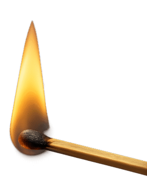 Burning Matchstick Transparent PNG – Free Fire Effect for Video Editing & Graphic Design