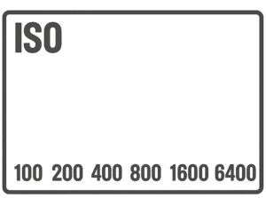 Camera ISO Settings Transparent PNG – Free Photography Overlay for Video Editing & Graphic Design