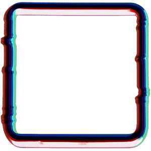 Glitch Frame Transparent PNG – Free Download for Editing & Design
