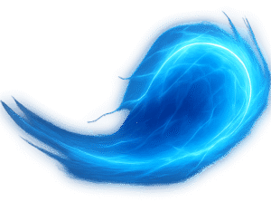 Glowing Energy Wave Transparent PNG – Free Power Effect Overlay for Video Editing & Graphic Design