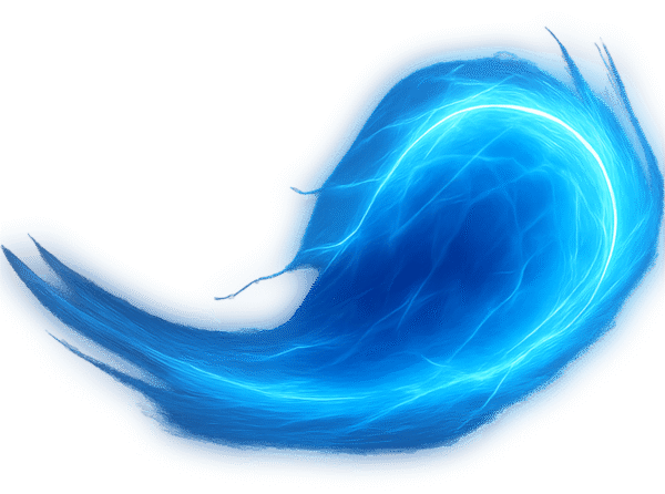 Glowing Energy Wave Transparent PNG – Free Power Effect Overlay for Video Editing & Graphic Design