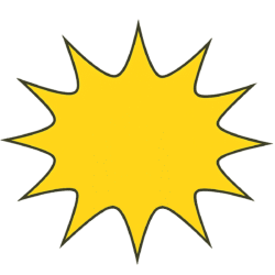 Jagged Starburst Transparent PNG – Free Download for Labels and Creative Designs