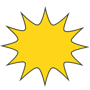 Jagged Starburst Transparent PNG – Free Download for Labels and Creative Designs