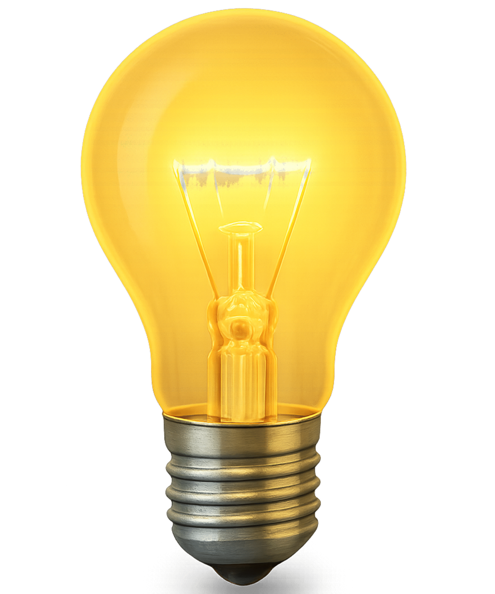 Light Bulb Transparent PNG – Free Download for Design & Editing