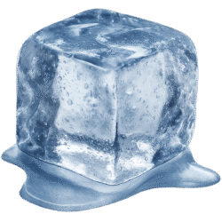 Melted Ice Cube Transparent PNG – Free Download for Drinks and Creative Designs