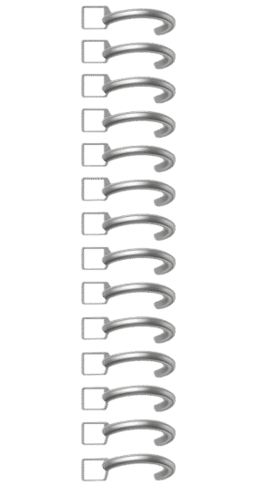 Notebook spiral binding transparent PNG for creative design and digital projects