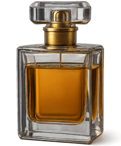 Perfume bottle transparent PNG for digital design, beauty, and lifestyle projects