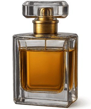 Perfume bottle transparent PNG for digital design, beauty, and lifestyle projects