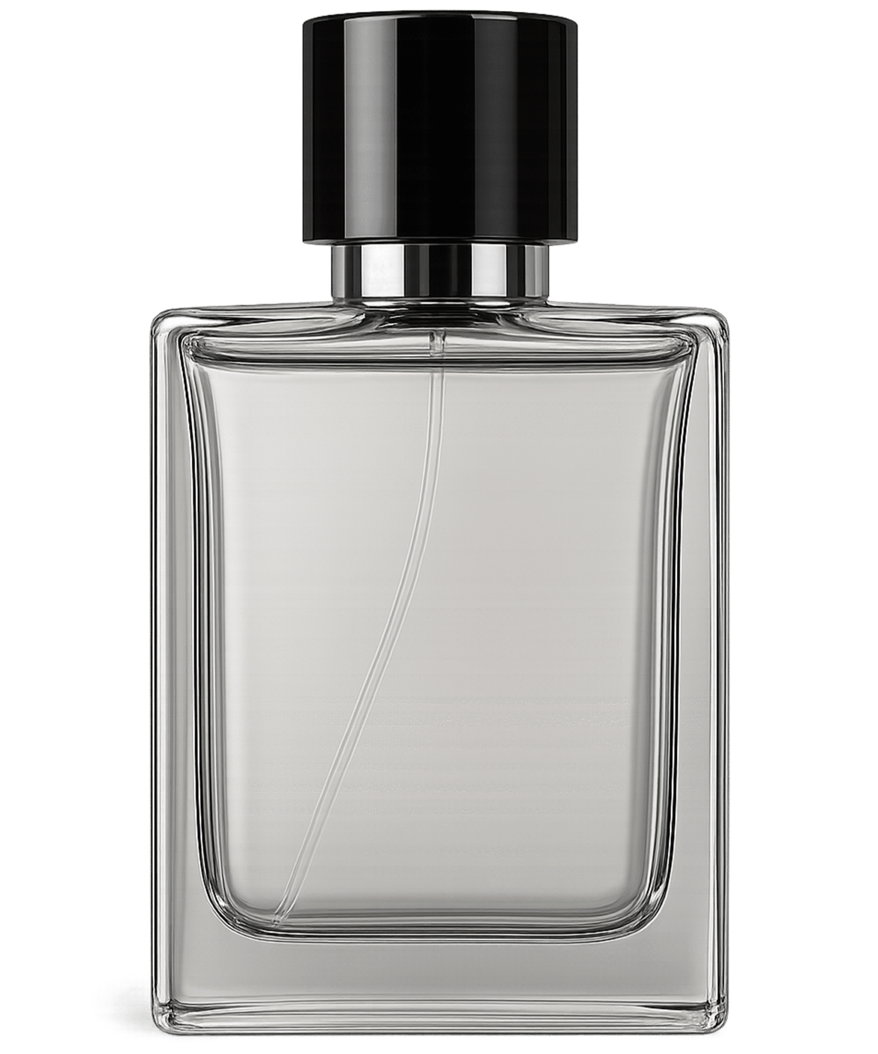 Perfume bottle mockup transparent PNG for beauty, fragrance, and digital design projects