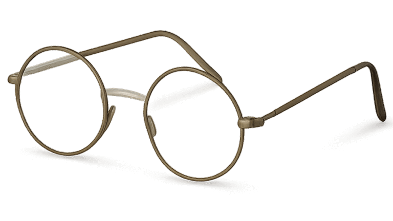 Retro Eyeglasses Transparent PNG 100% Free Download