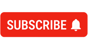 Subscribe Button PNG Transparent – Free Download for Video Editing & Thumbnails