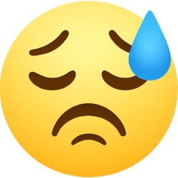 Tired Emoji Transparent PNG – Free Download for Chats and Design