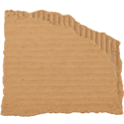 Torn Cardboard Piece Transparent PNG – Free Download for Design and Editing