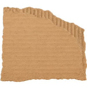 Torn Cardboard Piece Transparent PNG – Free Download for Design and Editing