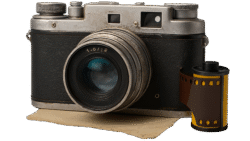 Vintage Camera Transparent PNG – Free Download for Design and Editing