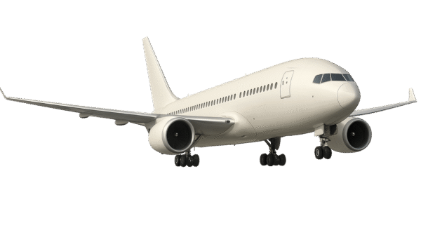 Airplane Transparent PNG – Free Download for Design and Editing