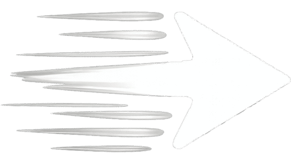 Arrow Motion Blur PNG – Transparent Overlay for Speed and Motion Effects