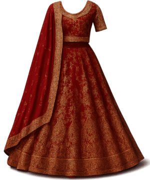 Bridal lehenga transparent PNG free download for wedding designs and edits