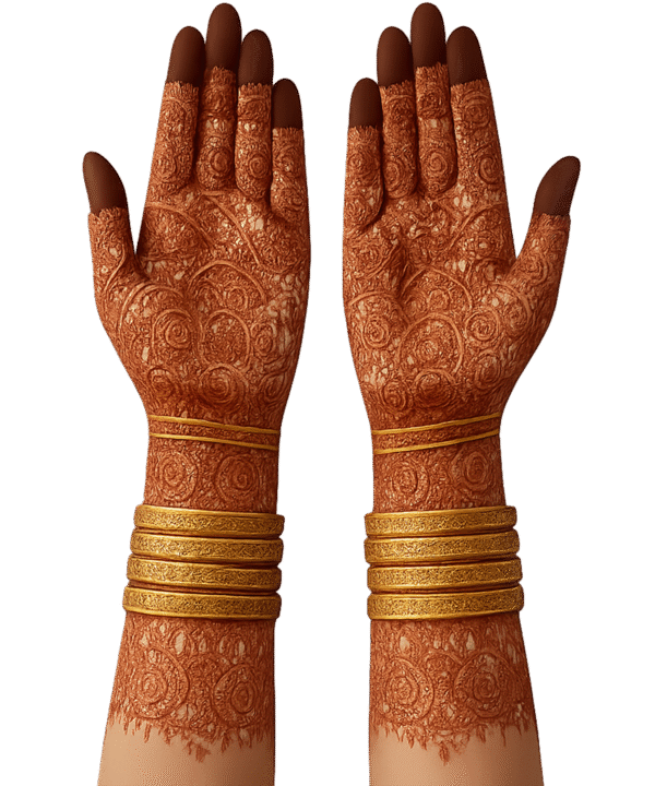 Bridal Mehndi Hands Transparent PNG – Free Download