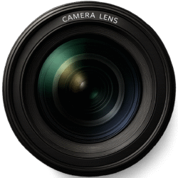 Camera Lens Transparent PNG – Free Download for Photography and Design