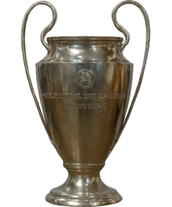 Champions League Cup transparent PNG for sports design and digital projects