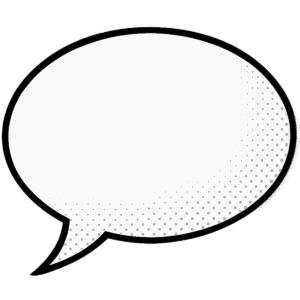 Comic Speech Bubble Transparent PNG – Free Download for Comics & Design